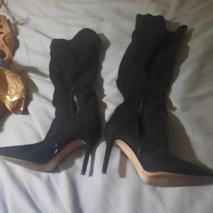 Black boots